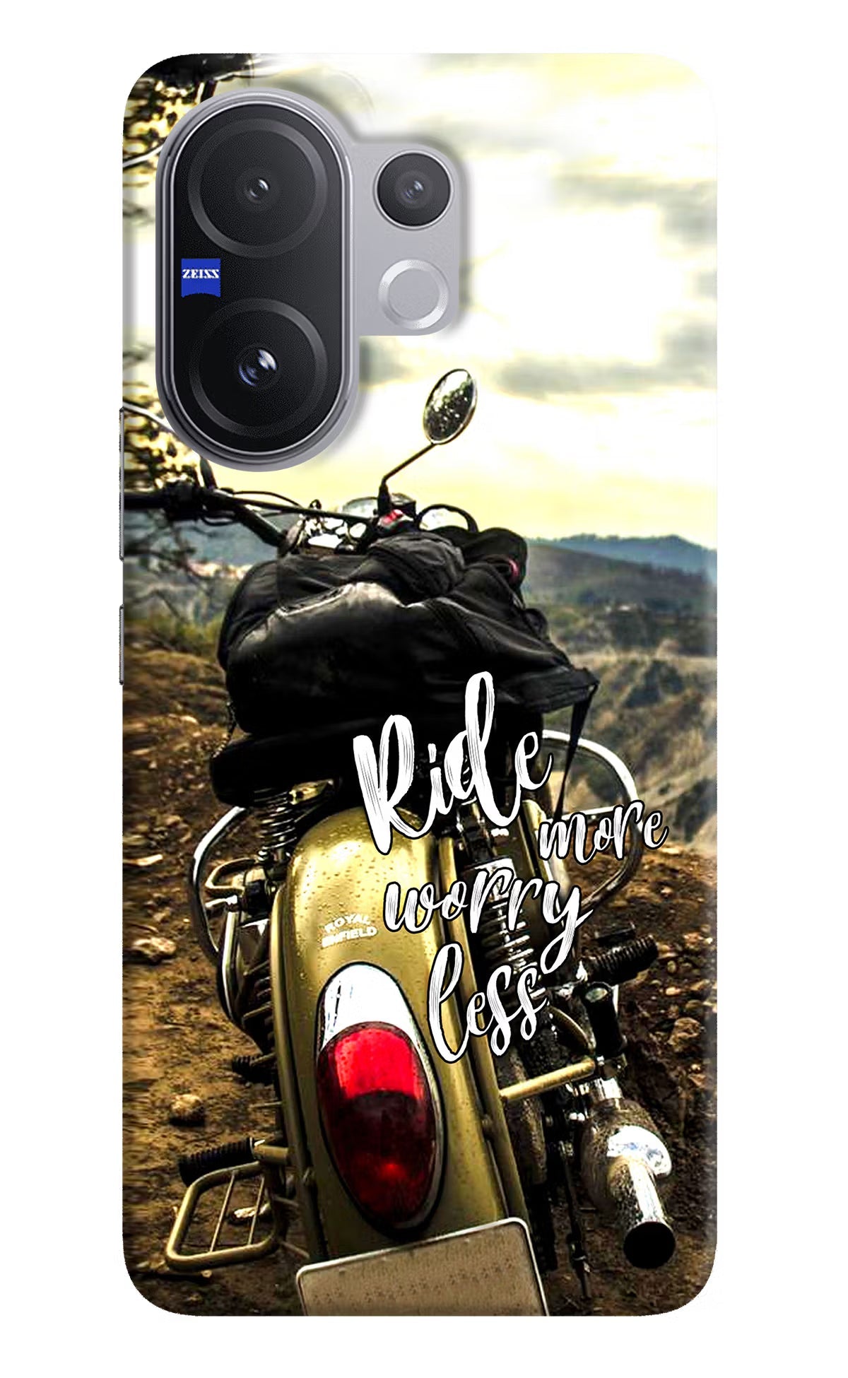 Ride More Worry Less Vivo V60 5G Back Cover