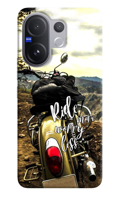 Ride More Worry Less Vivo V60 5G Back Cover