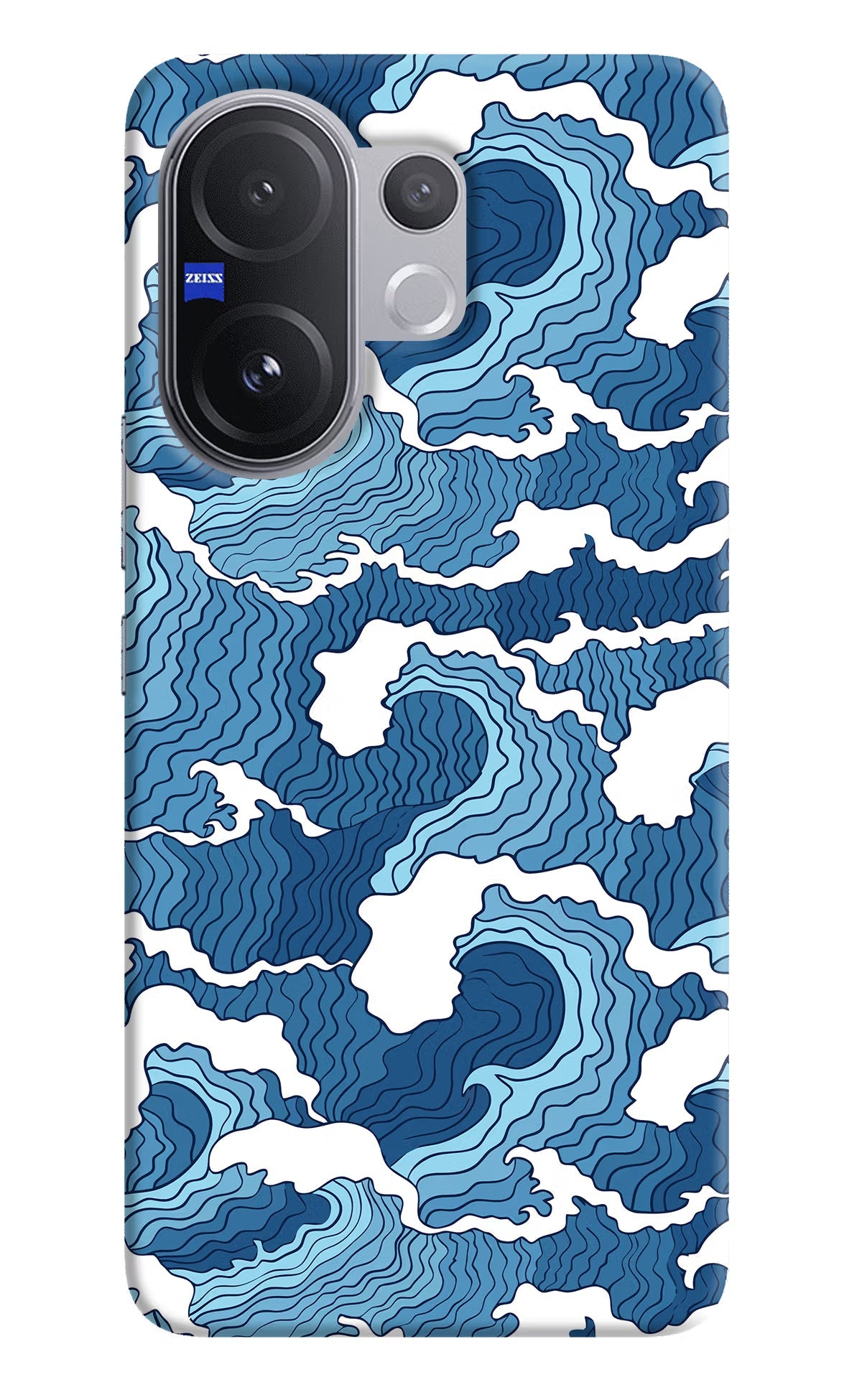 Blue Waves Vivo V60 5G Back Cover