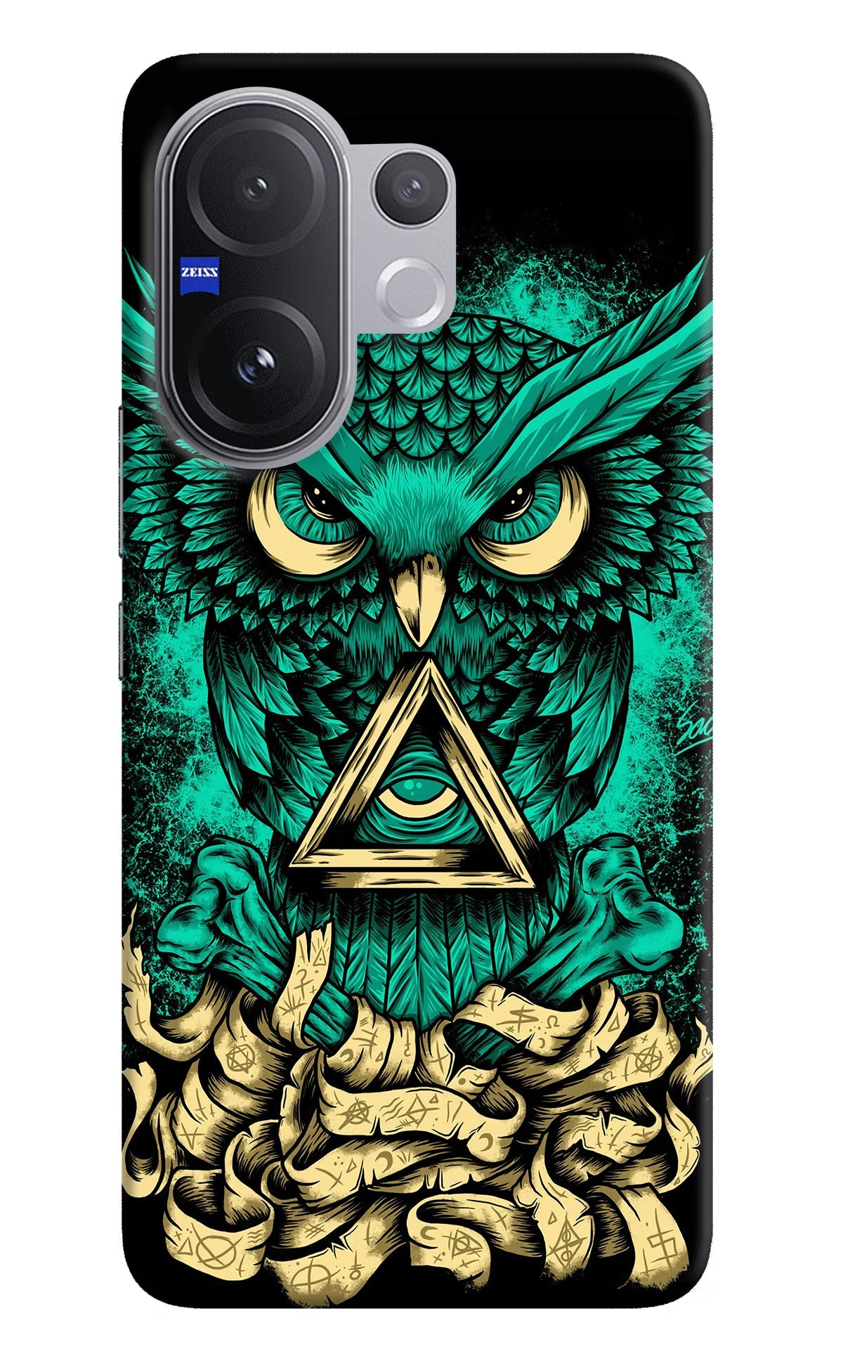 Green Owl Vivo V60 5G Back Cover