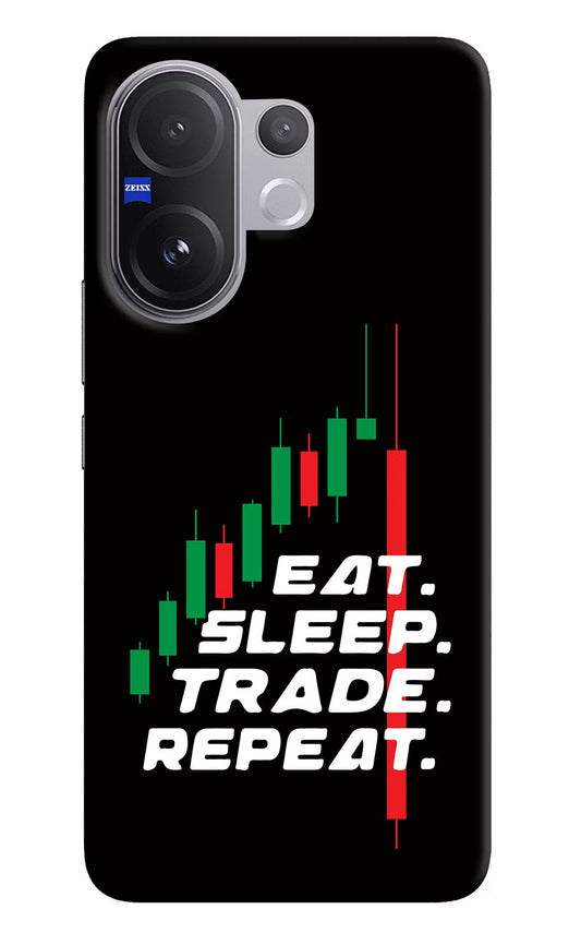 Eat Sleep Trade Repeat Vivo V60 5G Back Cover