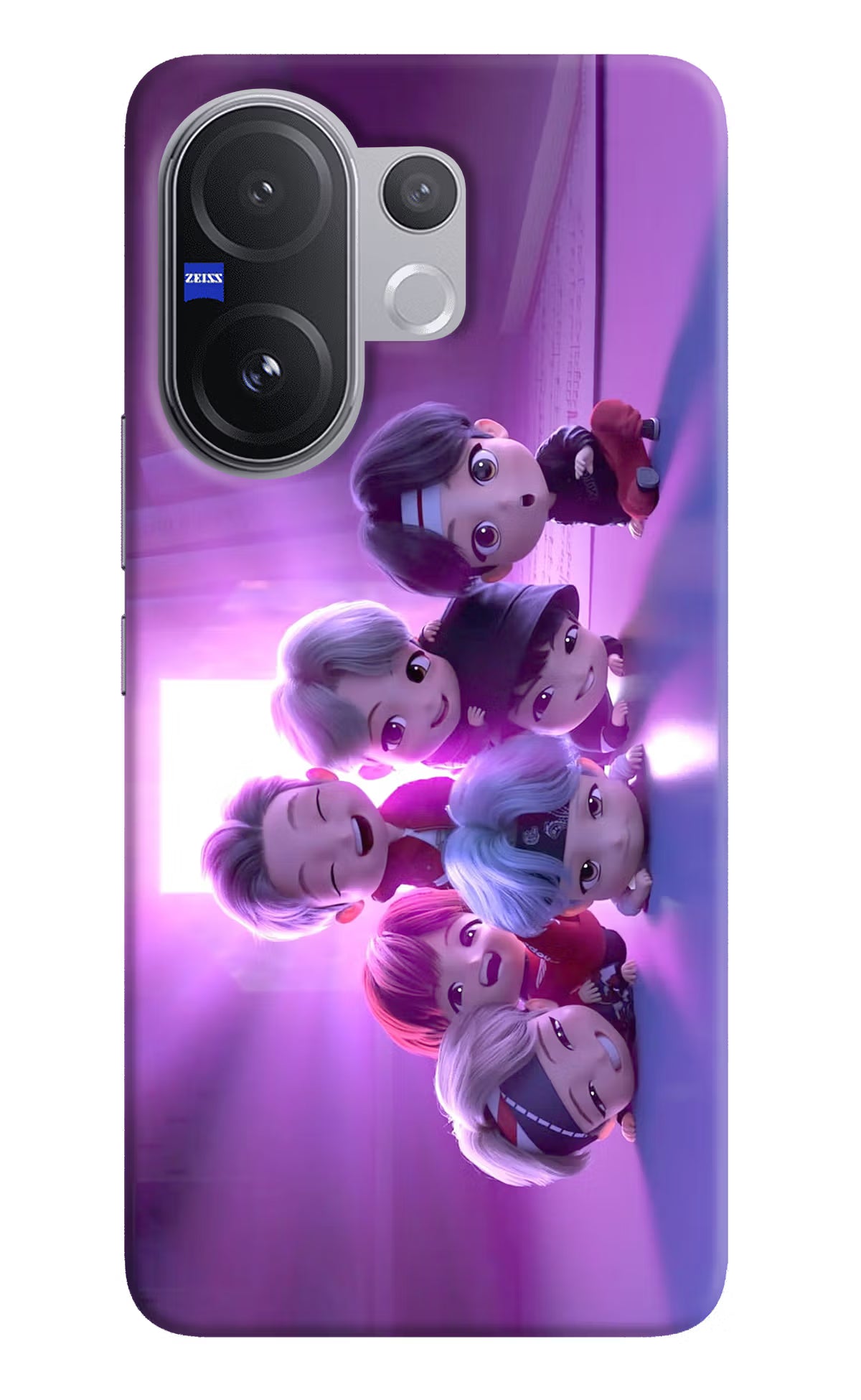 BTS Chibi Vivo V60 5G Back Cover