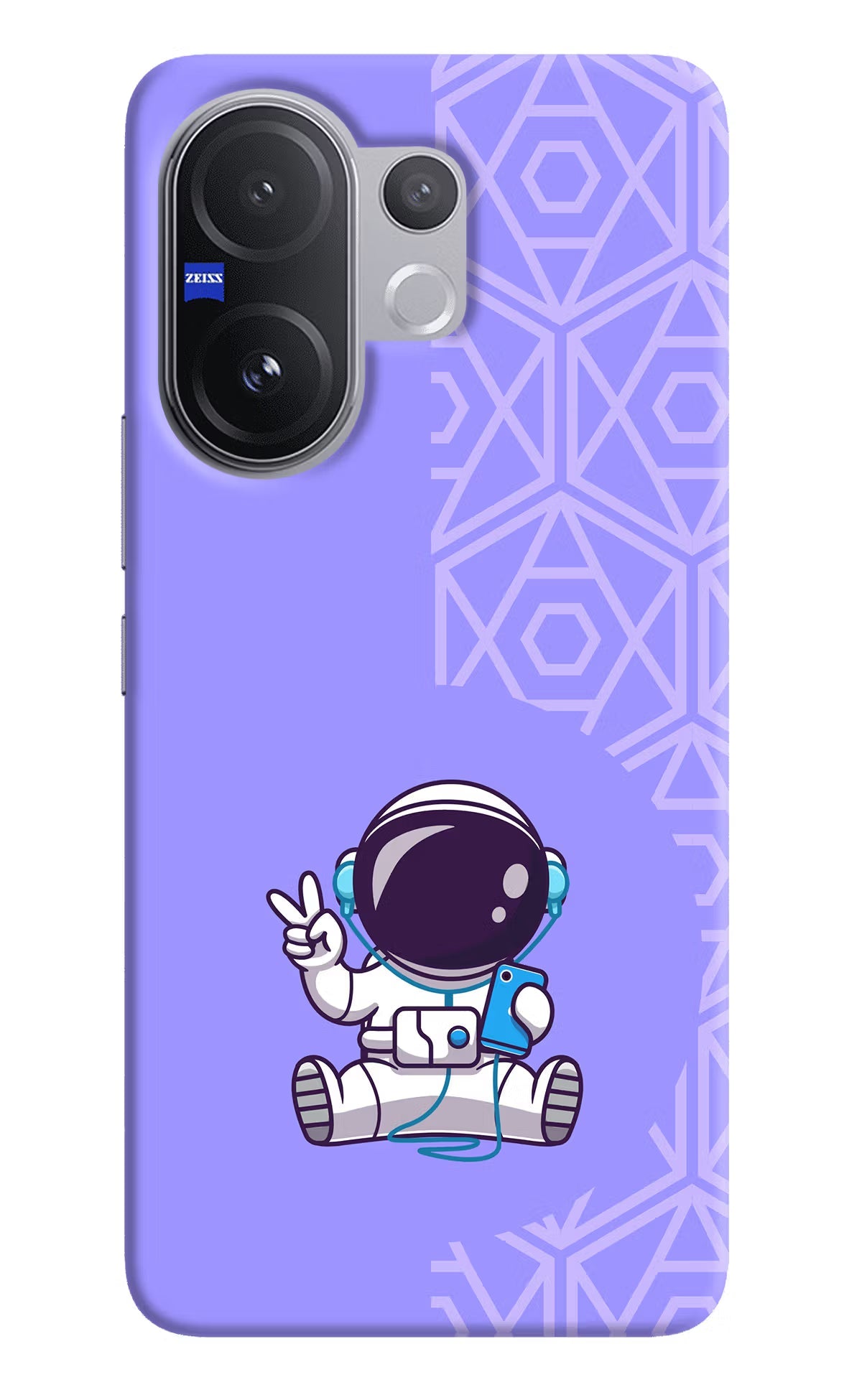 Cute Astronaut Chilling Vivo V60 5G Back Cover