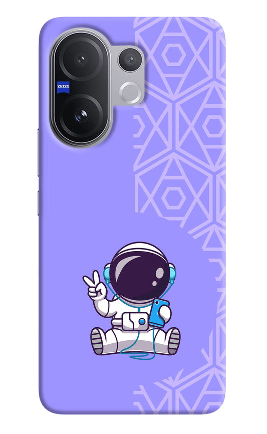 Cute Astronaut Chilling Vivo V60 5G Back Cover