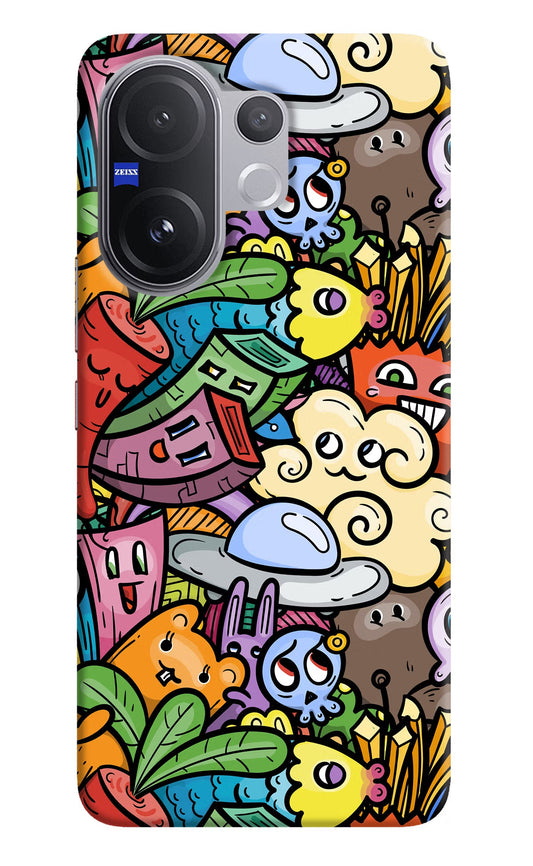 Veggie Doodle Vivo V60 5G Back Cover