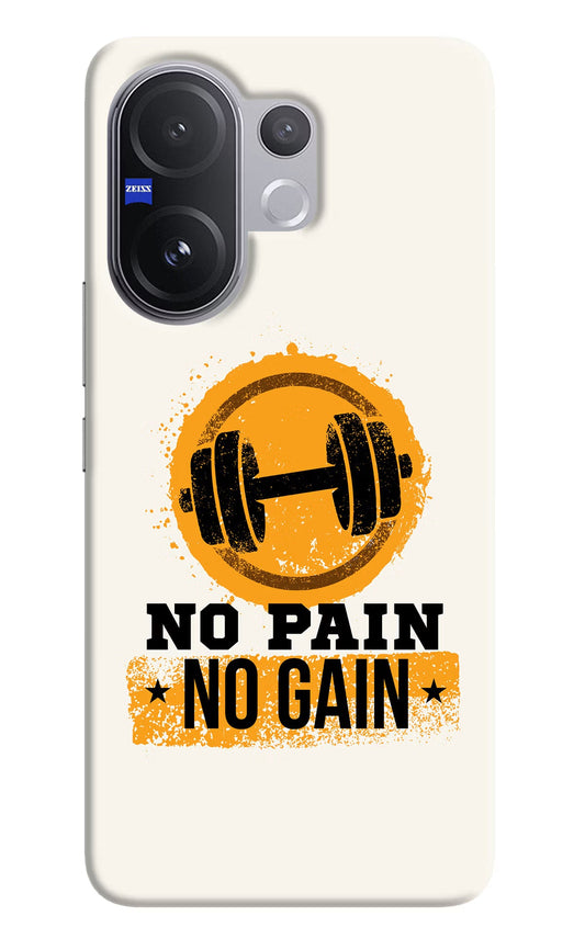 No Pain No Gain Vivo V60 5G Back Cover