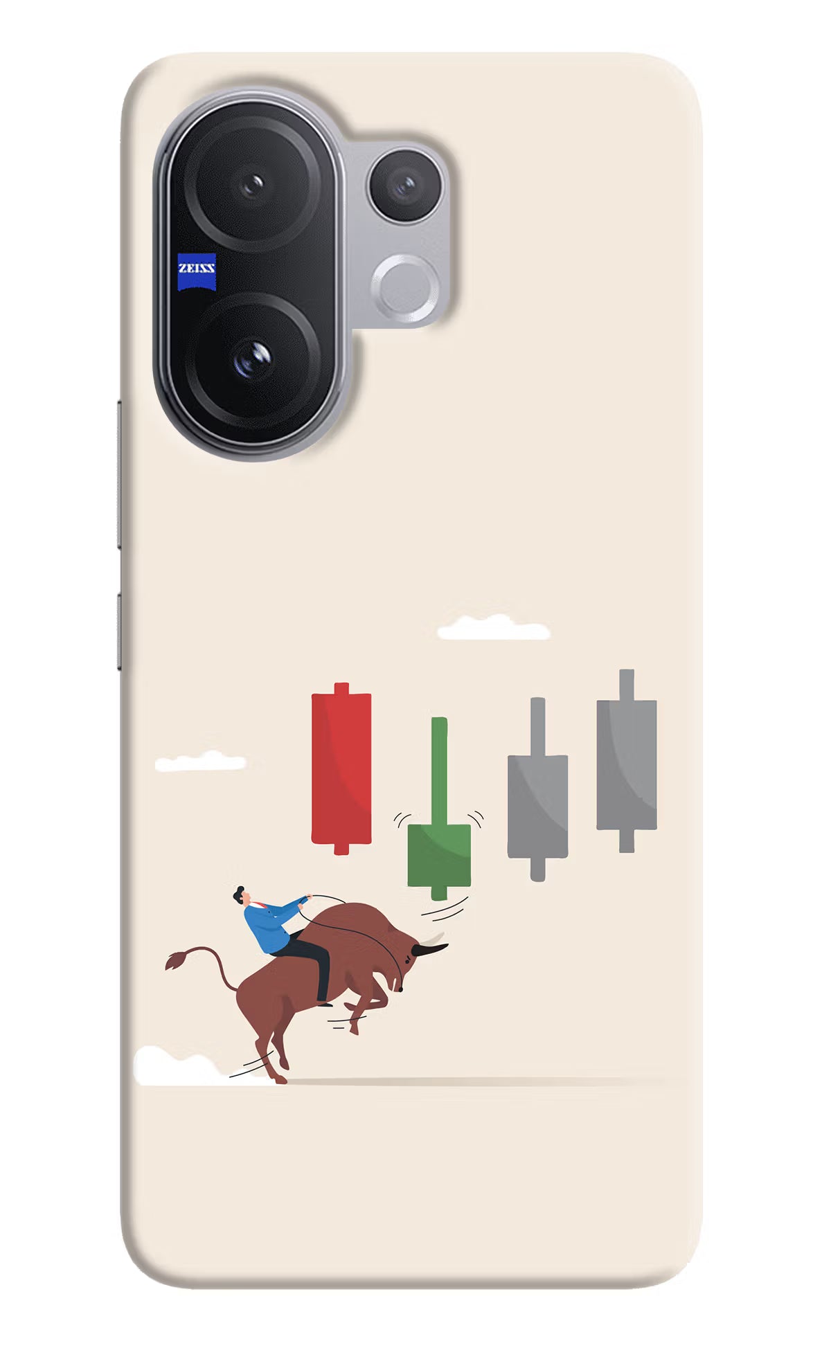 Bull Trading Momentum Vivo V60 5G Back Cover
