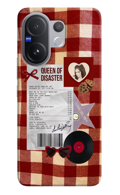 Queen of Disaster Vivo V60 5G Back Cover