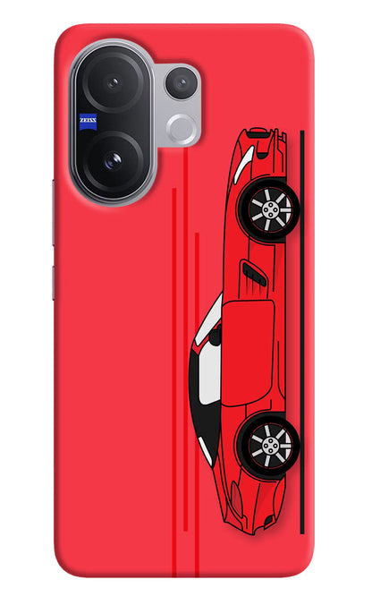 Red Velocity Vivo V60 5G Back Cover