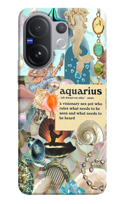 Aquarius Zodiac Vivo V60 5G Back Cover