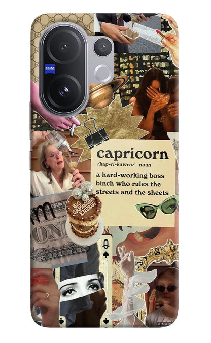 Capricorn Zodiac Vivo V60 5G Back Cover