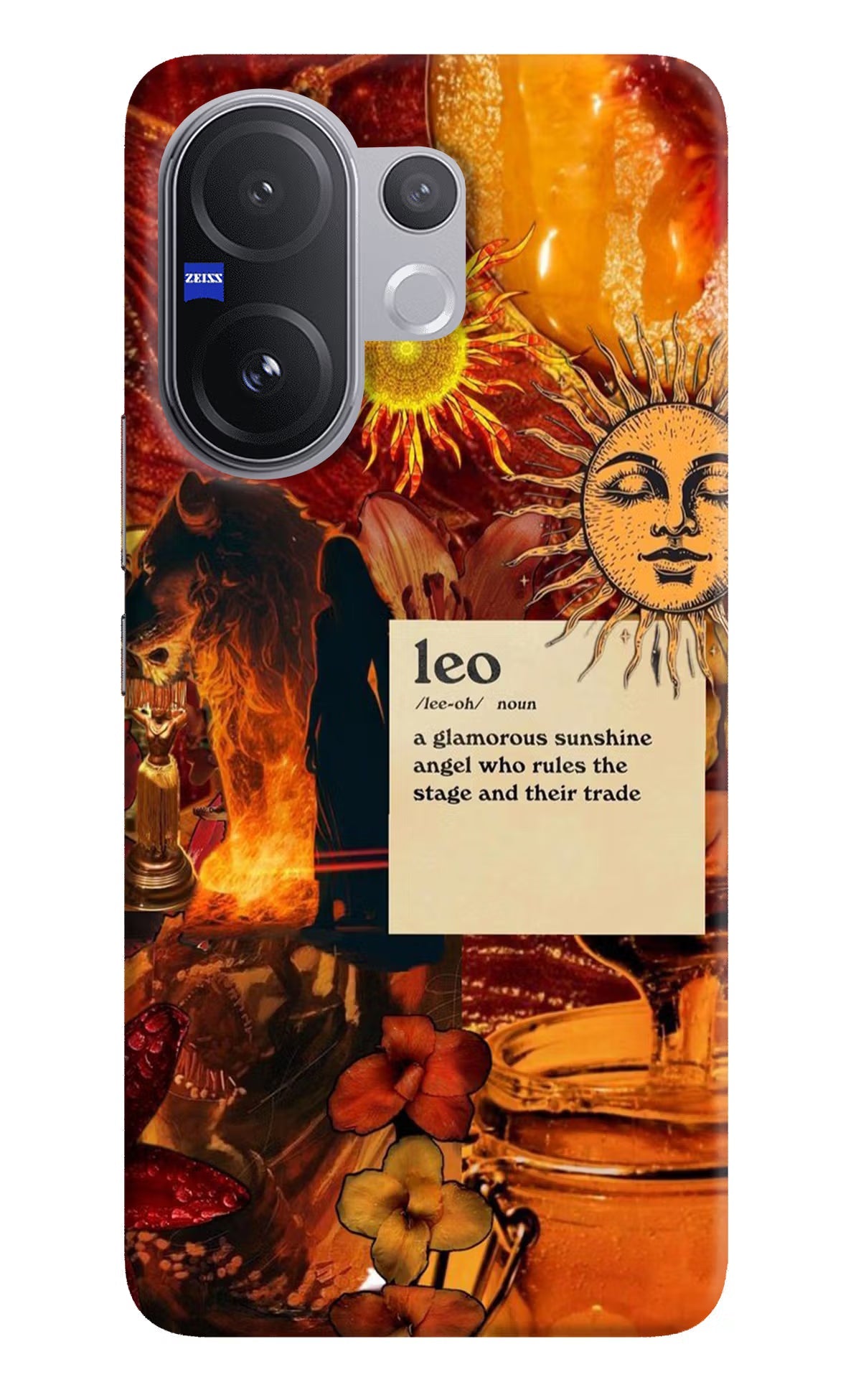 Leo Zodiac Vivo V60 5G Back Cover