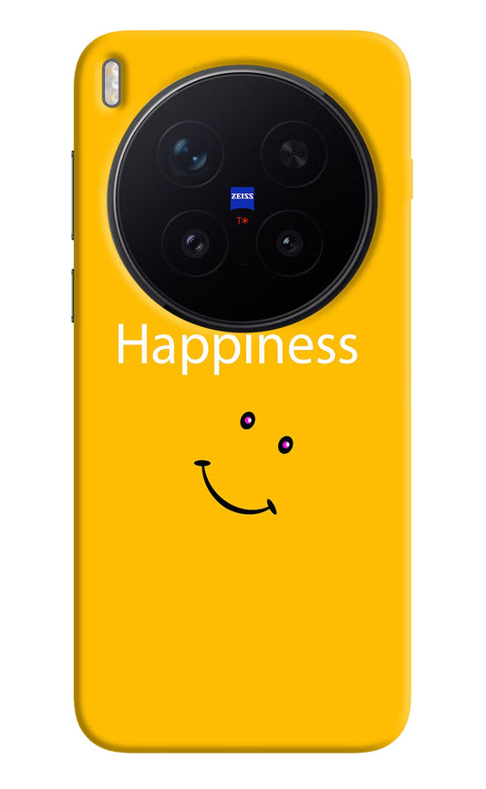 Happiness With Smiley Vivo X300 Pro Back Cover