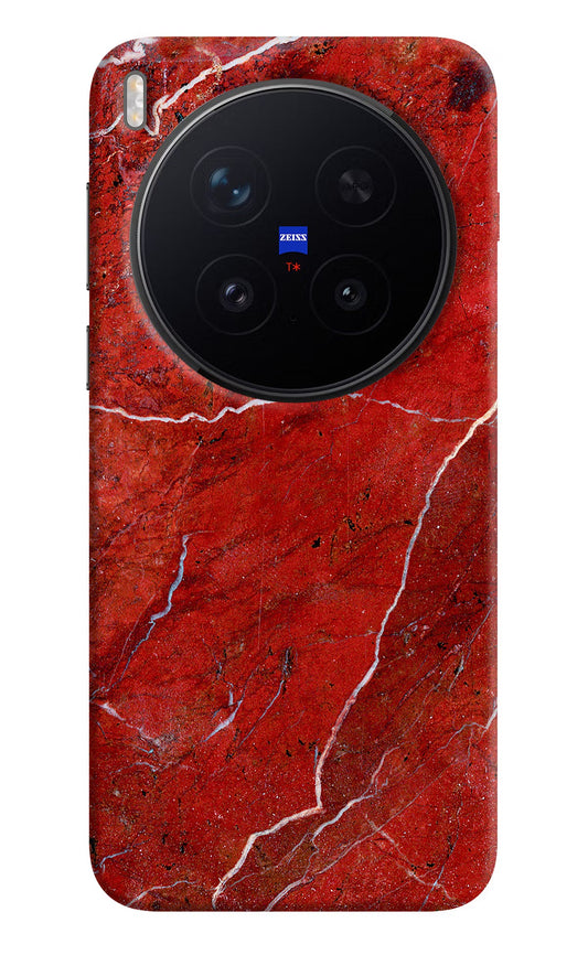 Red Marble Design Vivo X300 Pro Back Cover