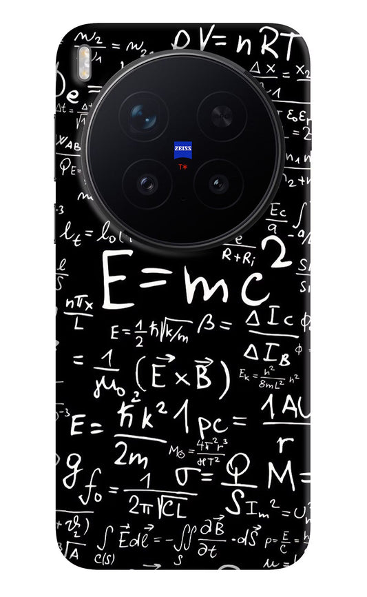 Physics Formula Vivo X300 Pro Back Cover