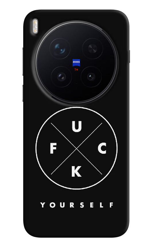 Go Fuck Yourself Vivo X300 Pro Back Cover