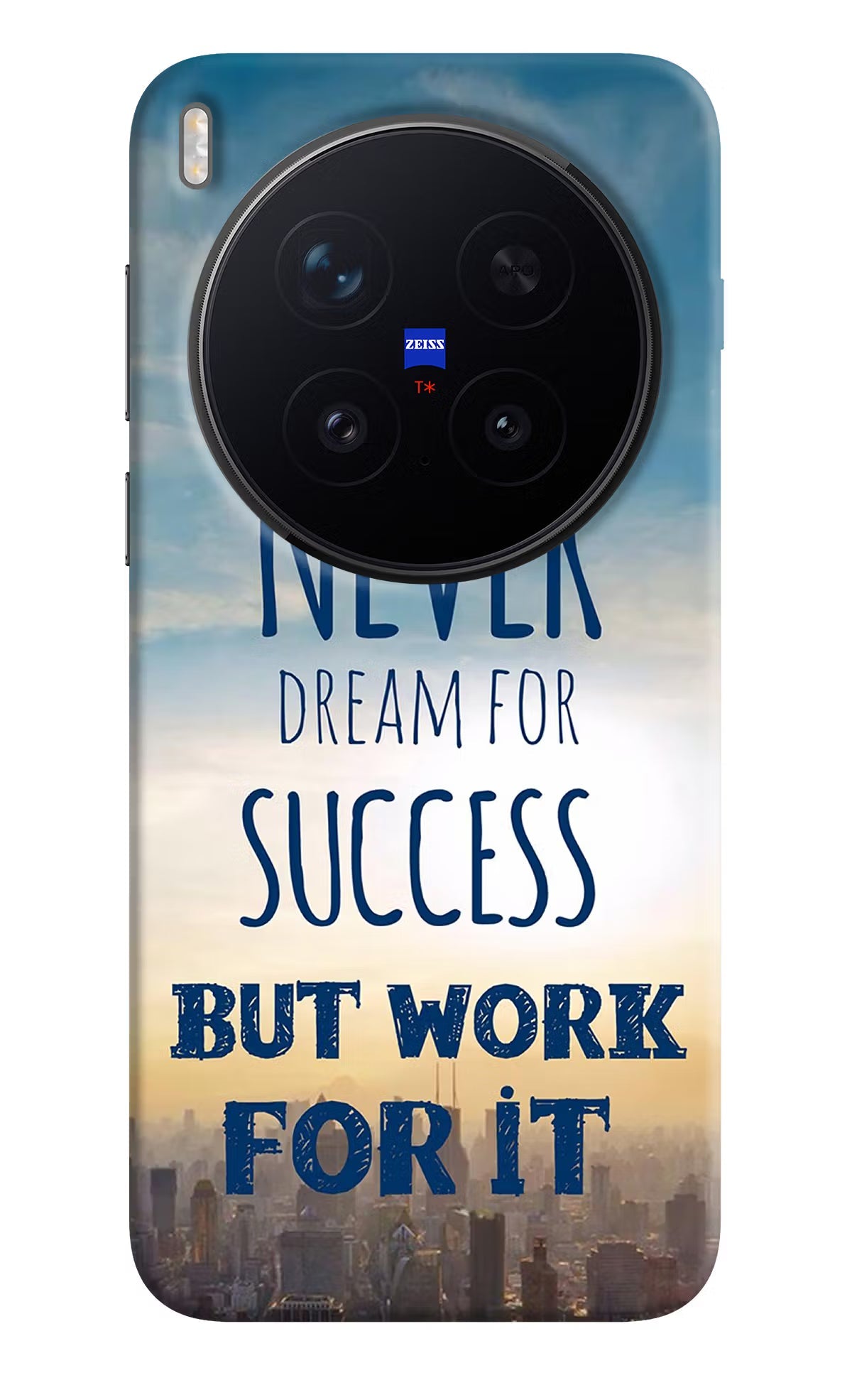 Never Dream For Success But Work For It Vivo X300 Pro Back Cover