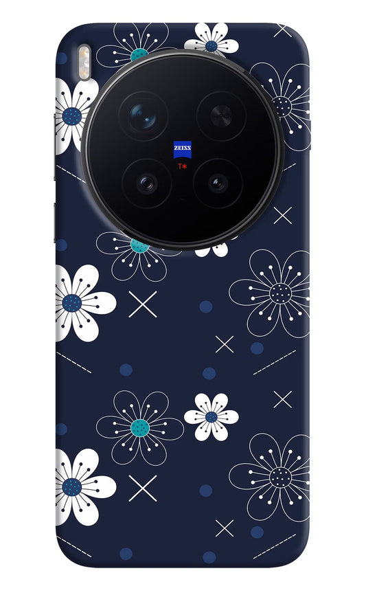 Flowers Vivo X300 Pro Back Cover