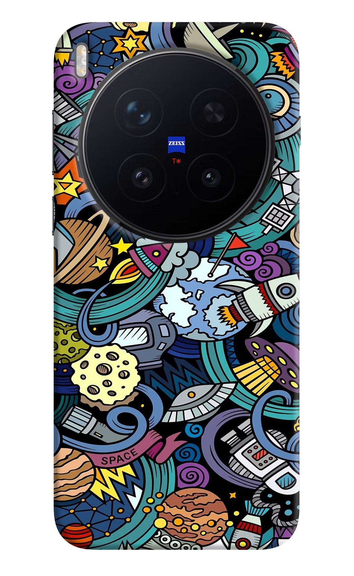 Space Abstract Vivo X300 Pro Back Cover