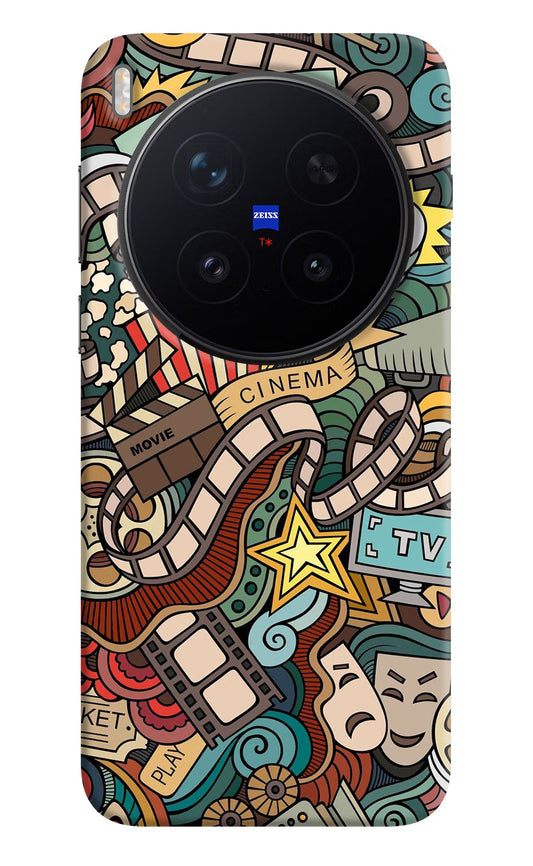 Cinema Abstract Vivo X300 Pro Back Cover