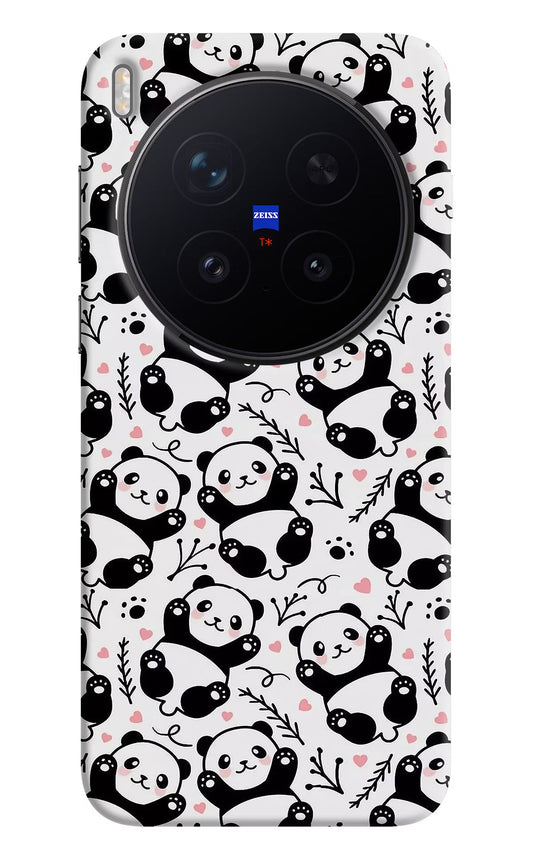 Cute Panda Vivo X300 Pro Back Cover