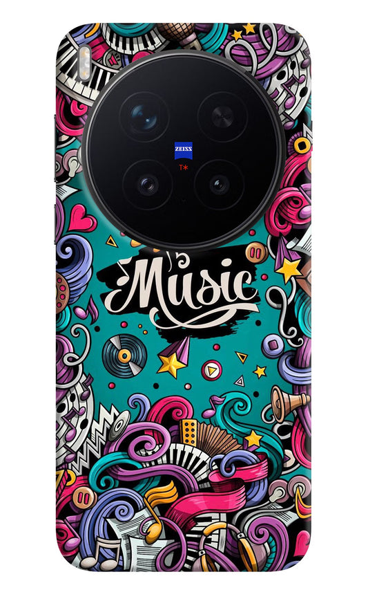 Music Graffiti Vivo X300 Pro Back Cover