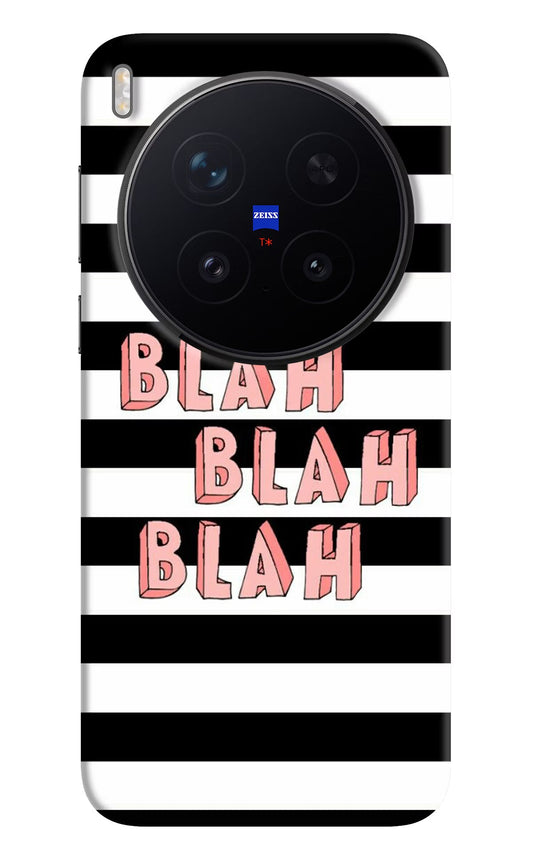 Blah Blah Blah Vivo X300 Pro Back Cover