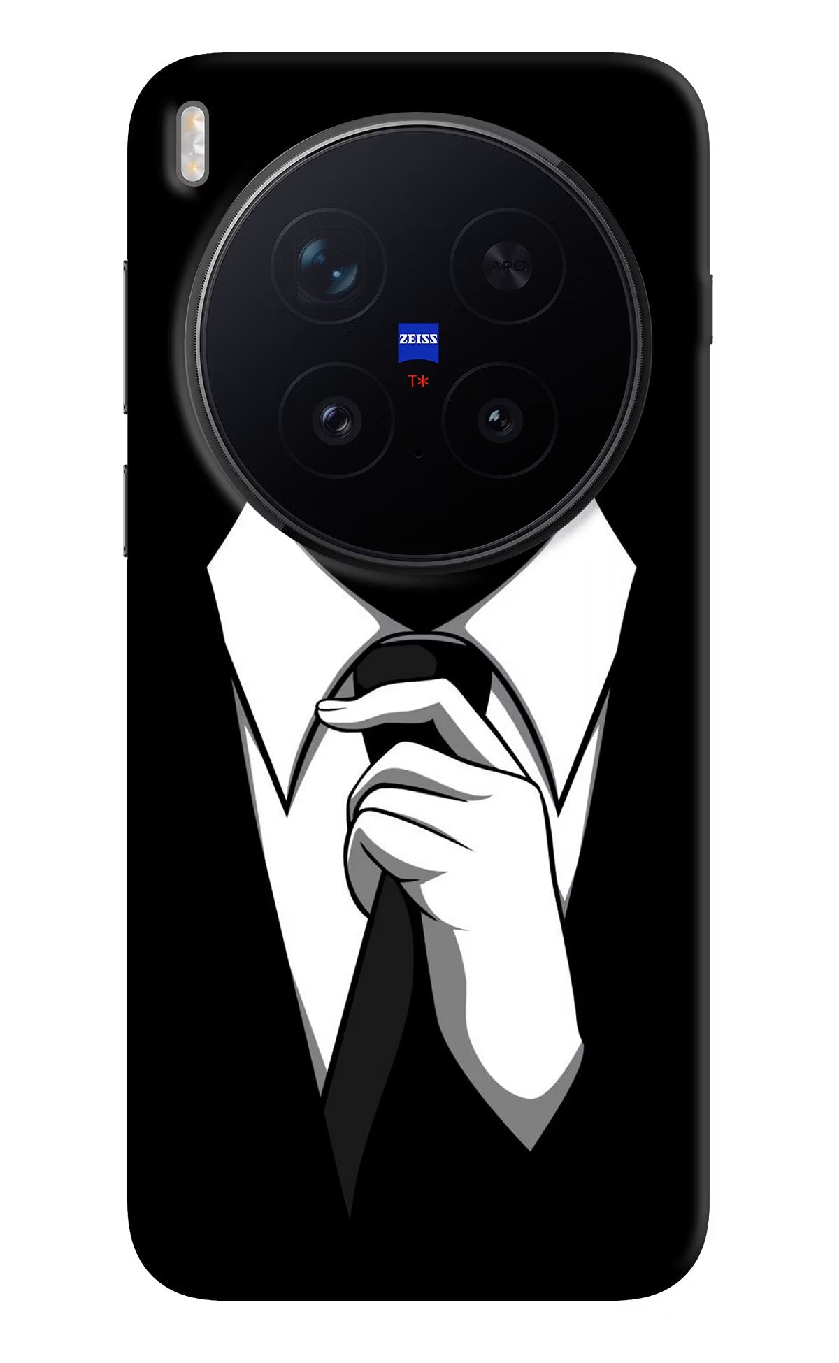 Black Tie Vivo X300 Pro Back Cover