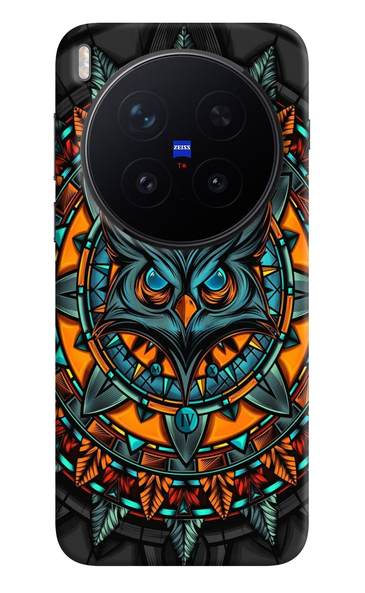 Angry Owl Art Vivo X300 Pro Back Cover