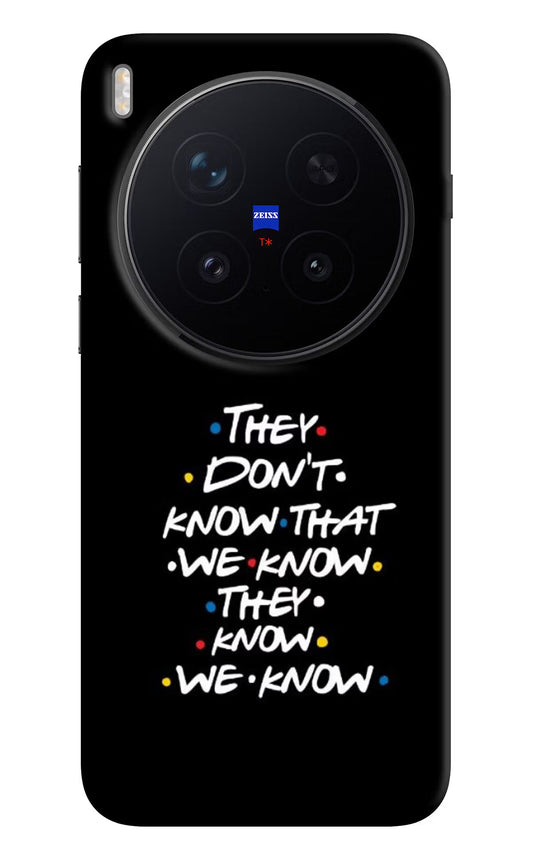 FRIENDS Dialogue Vivo X300 Pro Back Cover