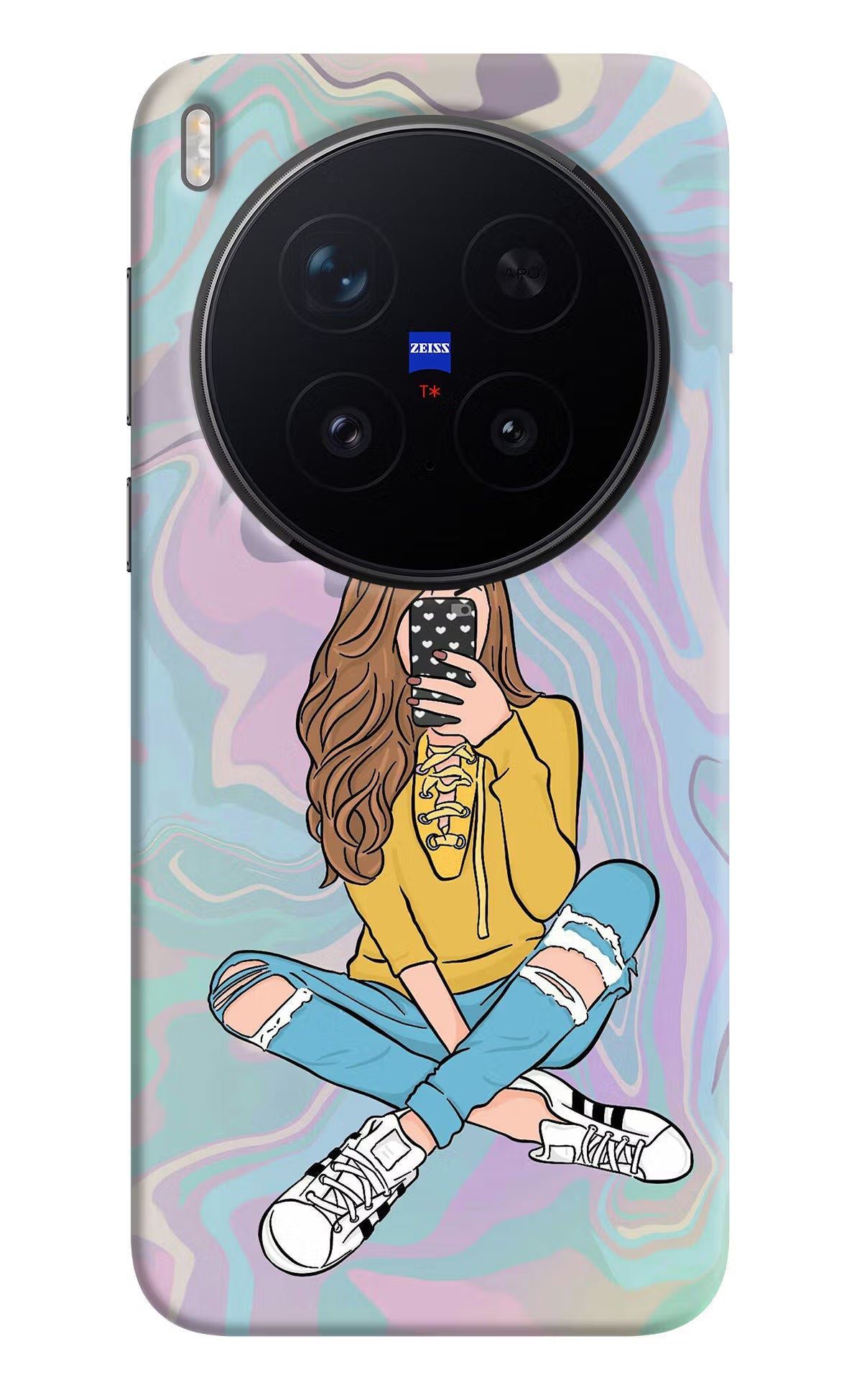 Selfie Girl Vivo X300 Pro Back Cover
