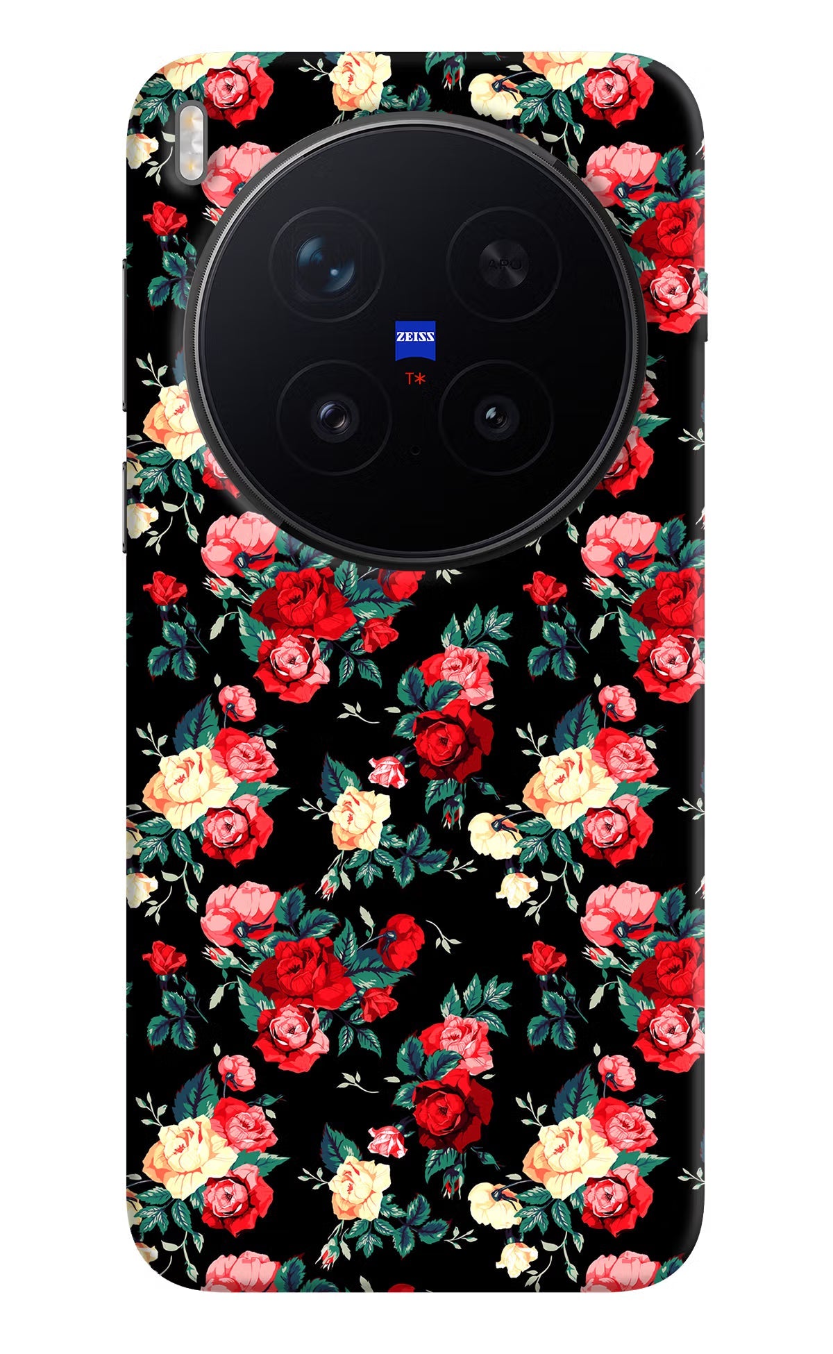 Rose Pattern Vivo X300 Pro Back Cover