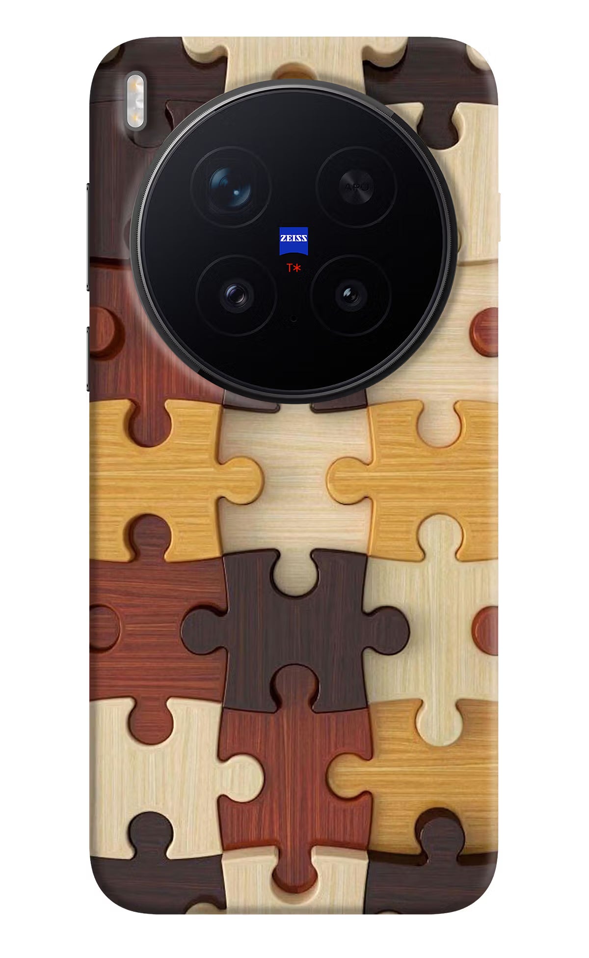 Wooden Puzzle Vivo X300 Pro Back Cover