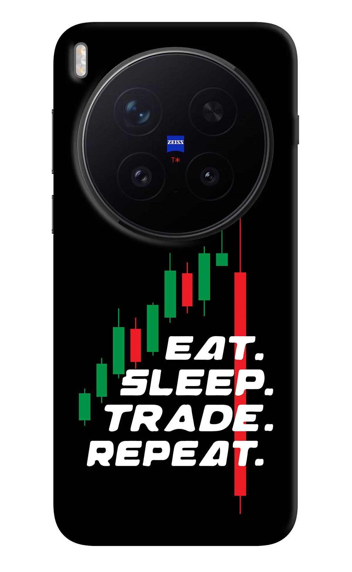 Eat Sleep Trade Repeat Vivo X300 Pro Back Cover