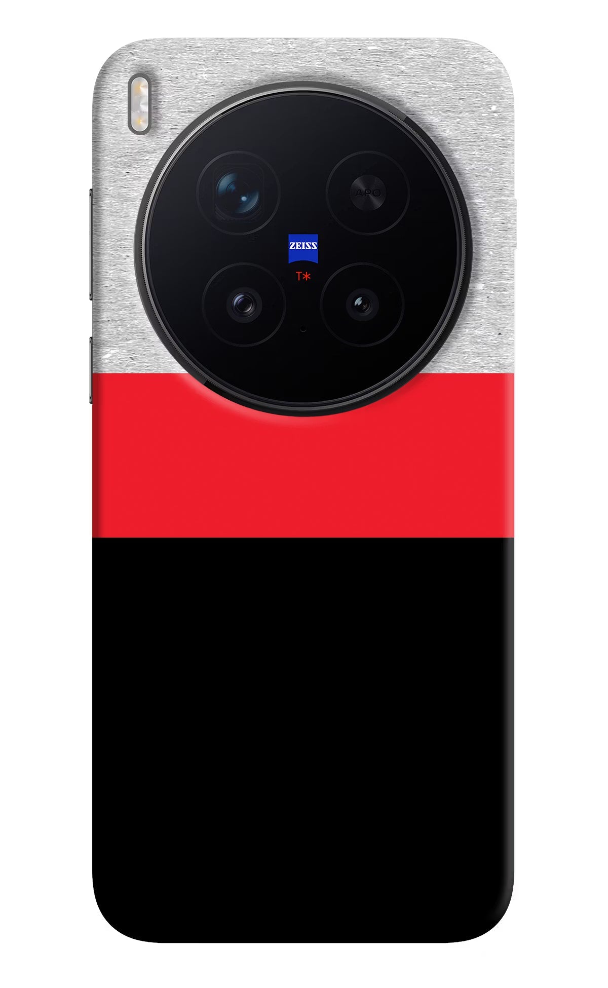 Tri Color Pattern Vivo X300 Pro Back Cover