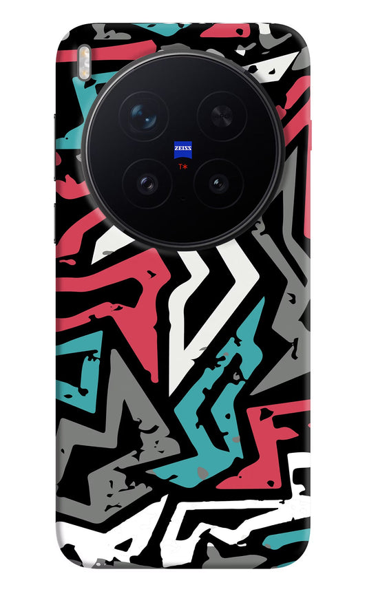 Geometric Graffiti Vivo X300 Pro Back Cover