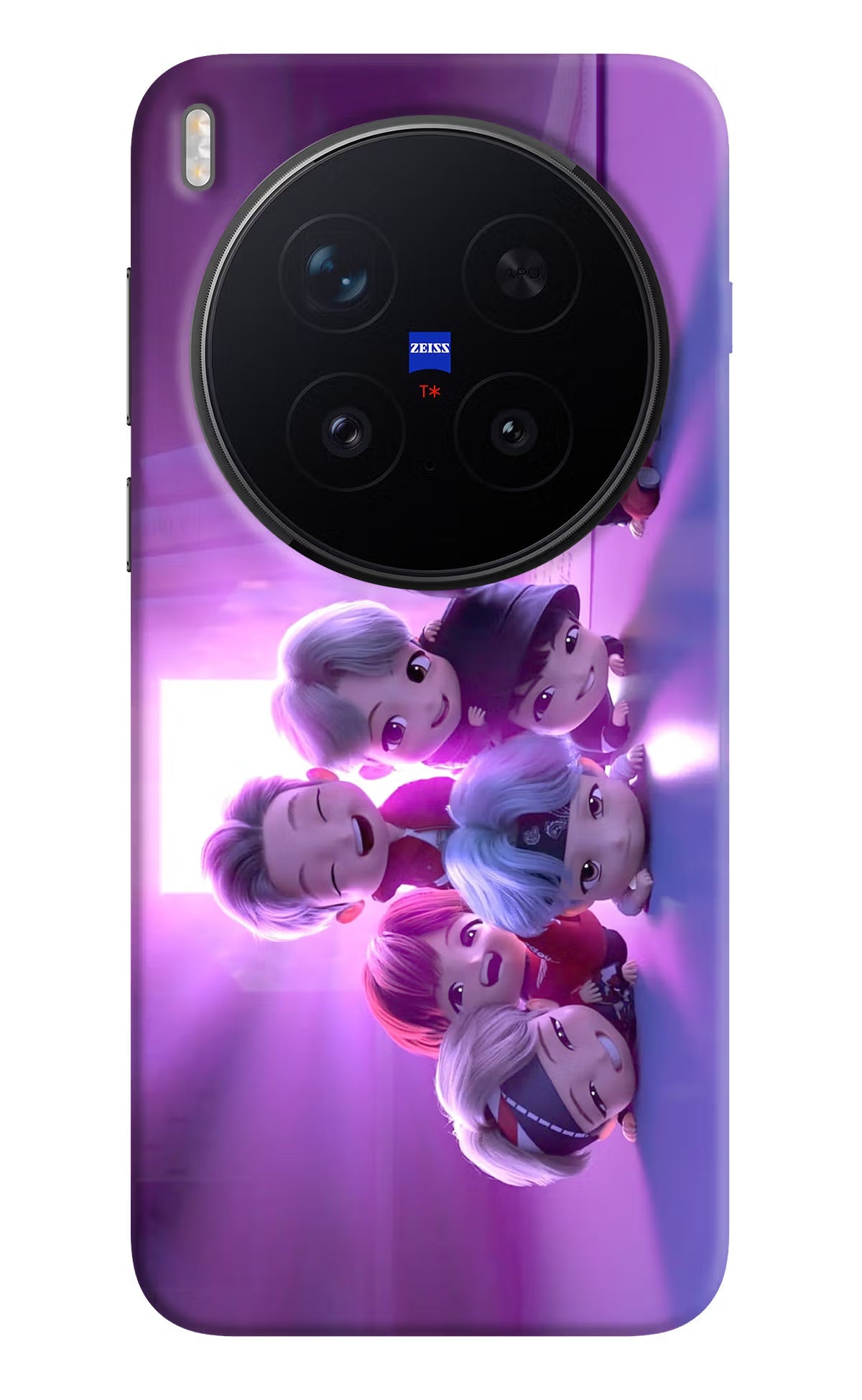BTS Chibi Vivo X300 Pro Back Cover