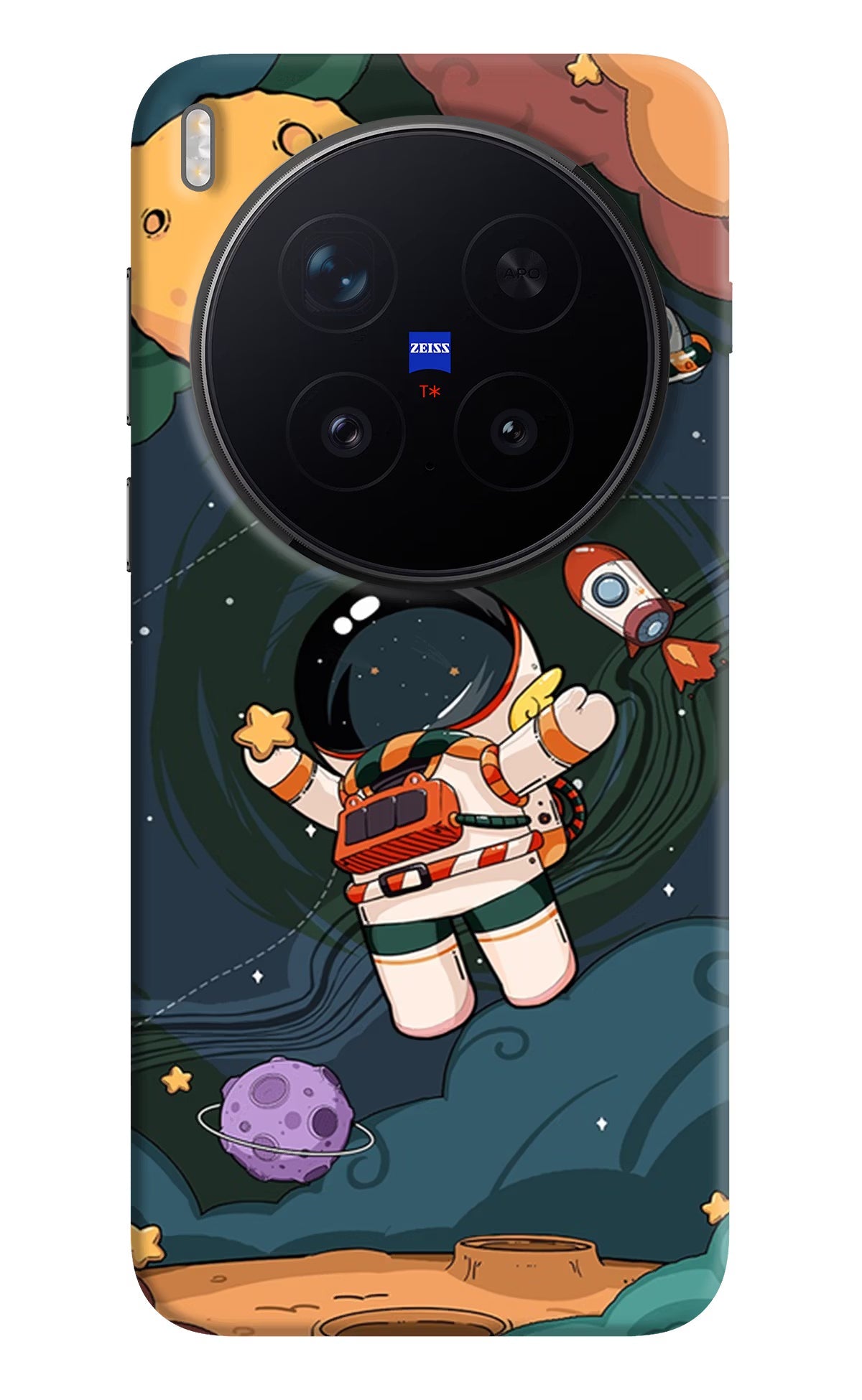 Cartoon Astronaut Vivo X300 Pro Back Cover