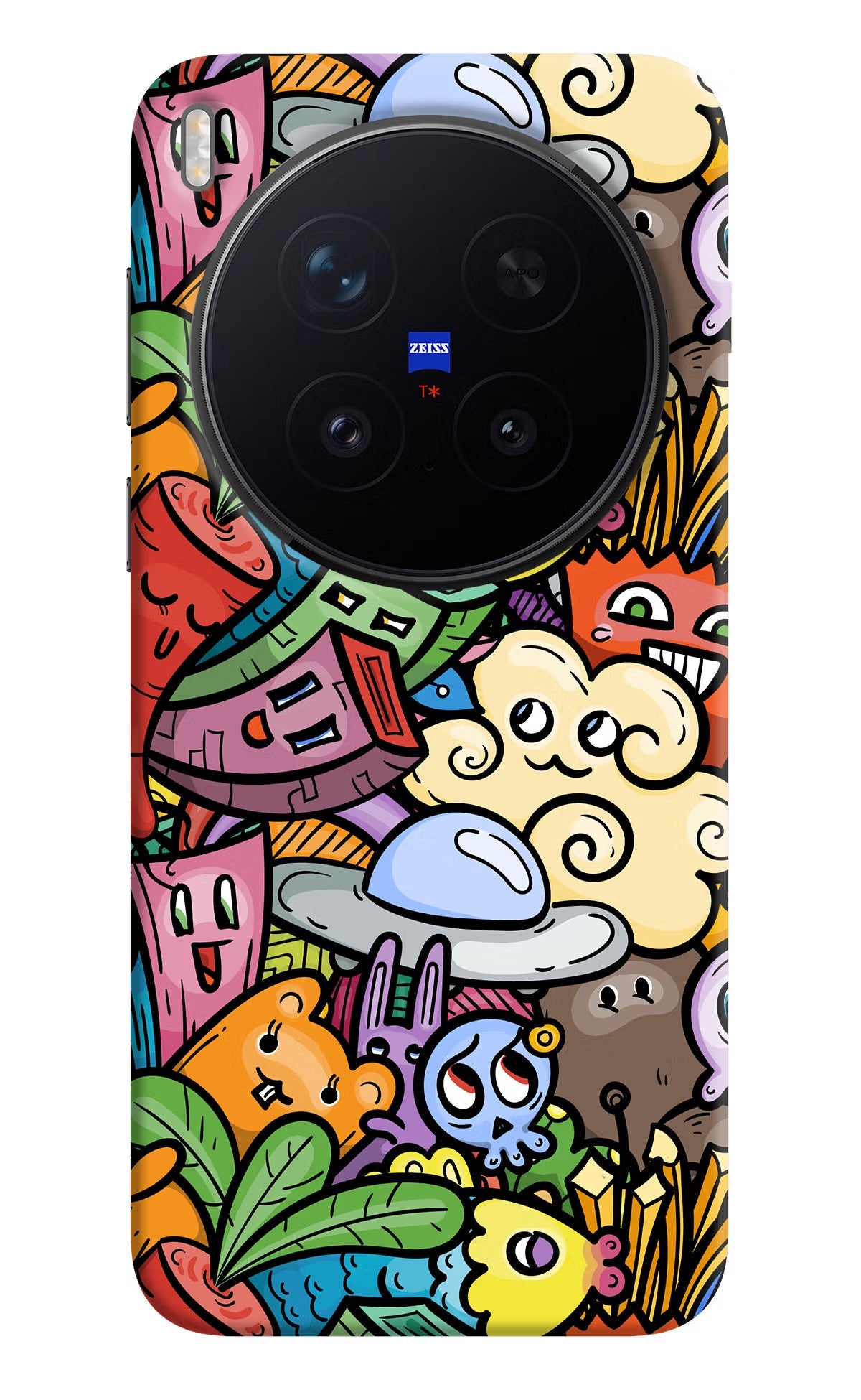 Veggie Doodle Vivo X300 Pro Back Cover
