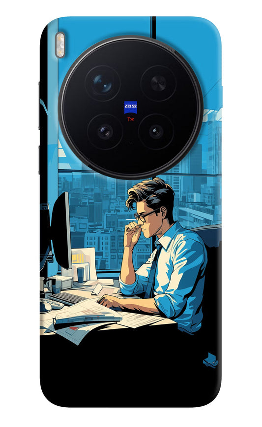 Focused Hustler (AI Generated) Vivo X300 Pro Back Cover