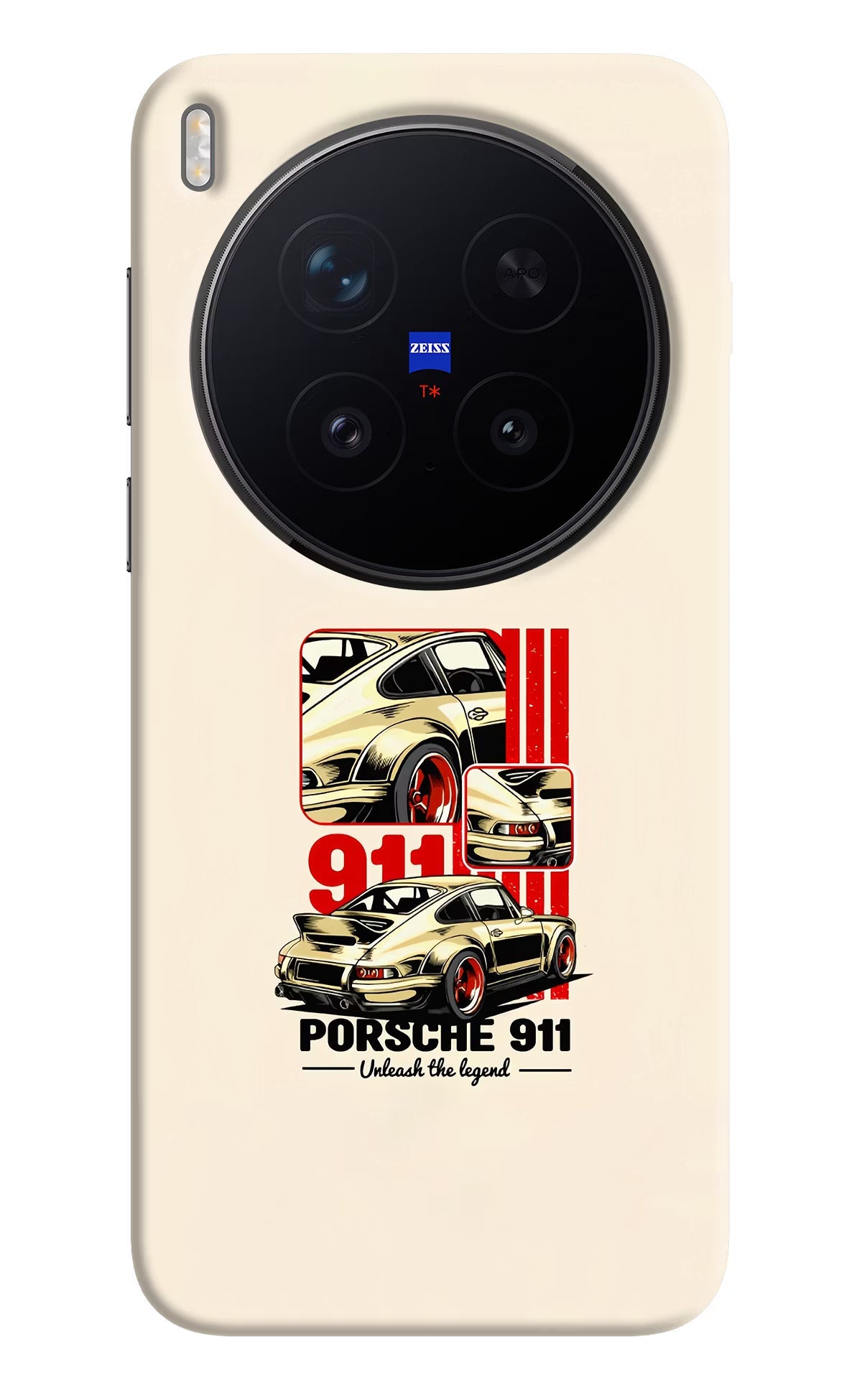 Classic Porsche 911 Vivo X300 Pro Back Cover