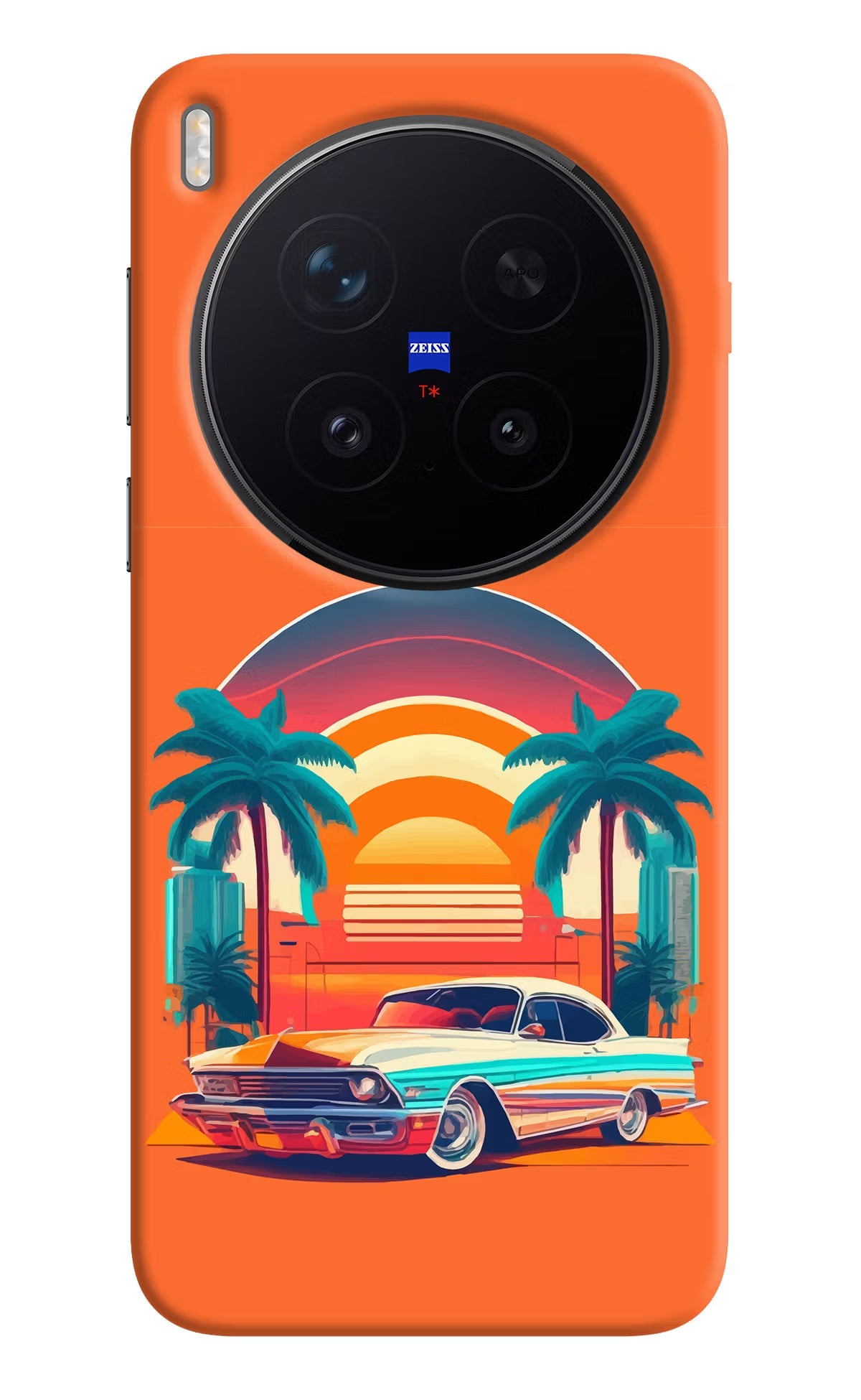 Palm Drive 80s Vivo X300 Pro Back Cover