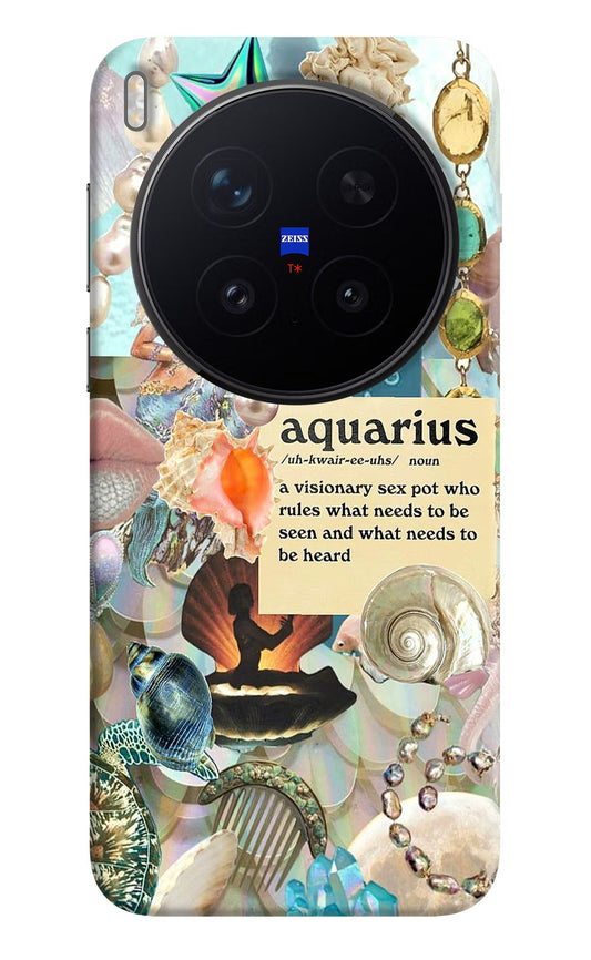 Aquarius Zodiac Vivo X300 Pro Back Cover