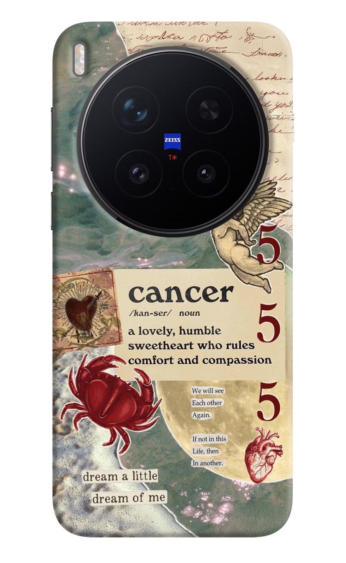 Cancer Zodiac Vivo X300 Pro Back Cover