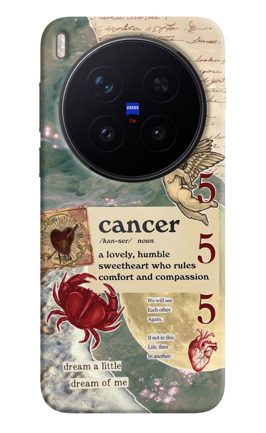 Cancer Zodiac Vivo X300 Pro Back Cover