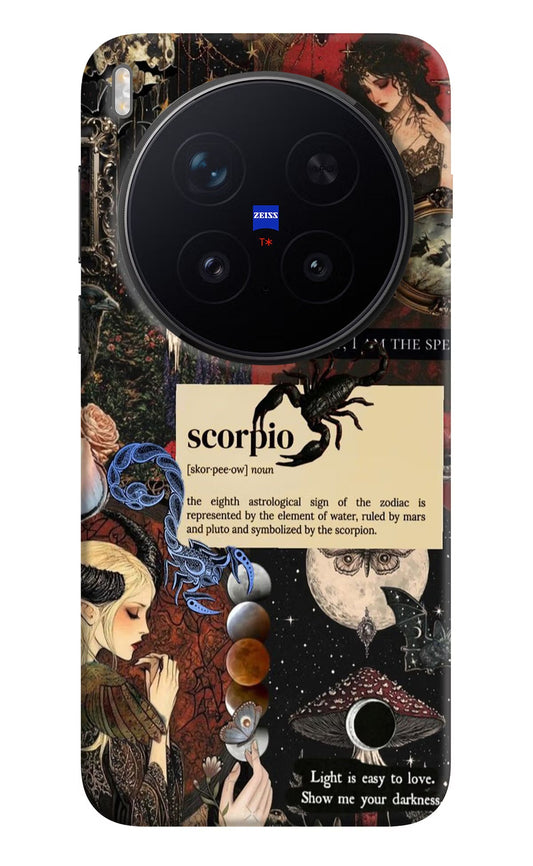 Scorpio Zodiac Vivo X300 Pro Back Cover