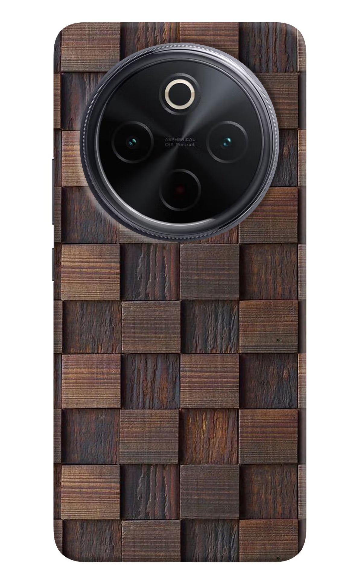 Wooden Cube Design iQOO Z10 5G Back Cover