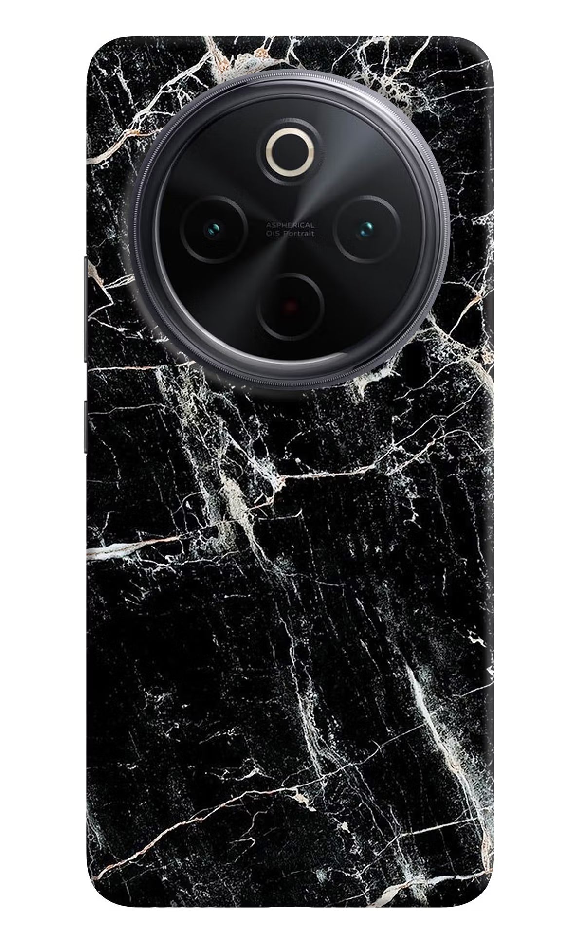 Black Marble Texture iQOO Z10 5G Back Cover