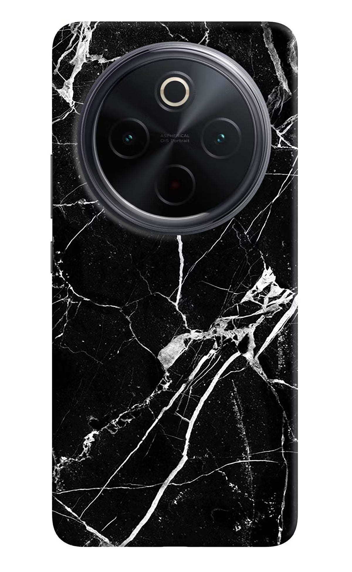 Black Marble Pattern iQOO Z10 5G Back Cover