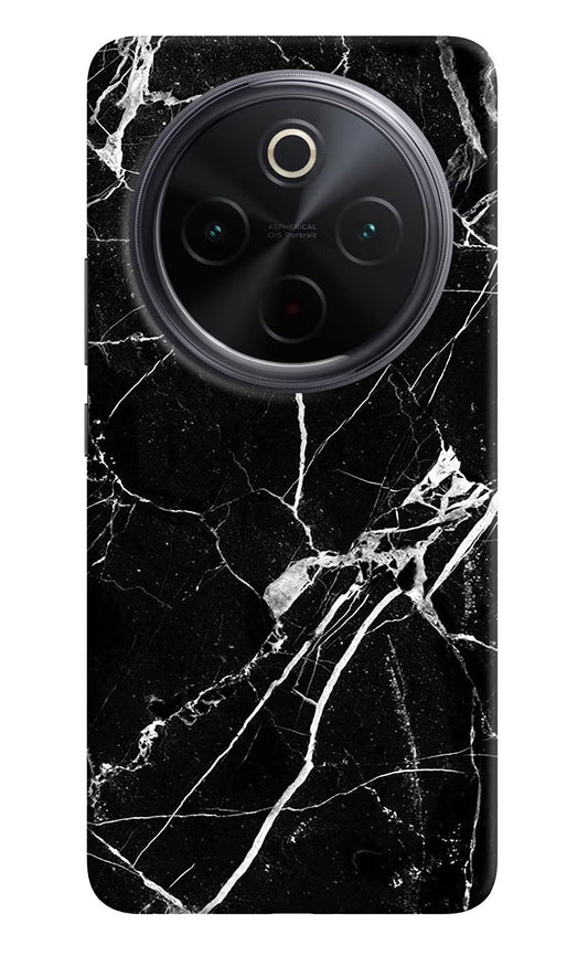 Black Marble Pattern iQOO Z10 5G Back Cover
